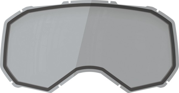 ABUS Buteo Fahrradhelm Ersatzglas smoky