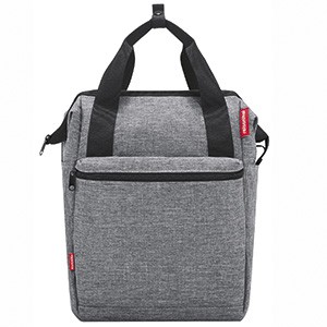 KLICKfix FAHRRADTASCHE ROOMY GT TWIST SILVER