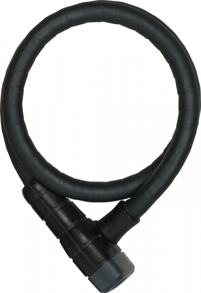 ABUS Panzerkabelschloss Microflex 6615K schwarz | Länge: 850 mm | Durchmesser: 15 mm