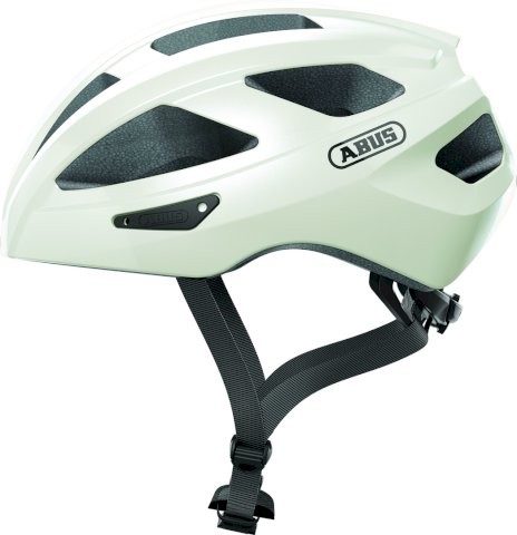 ABUS Touren-/Cityhelm Macator Größe: L | Kopfumfang: 58 - 62 cm | pearl white