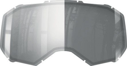 ABUS Fahrradhelm Buteo Ersatzglas black chrome