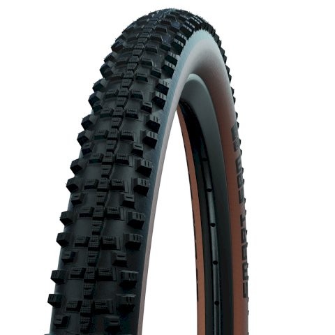 SCHWALBE Fahrradreifen Smart Sam HS 476 27,5 Zoll | ETRTO: 57-584 | Draht | schwarz Bronze Skin | F