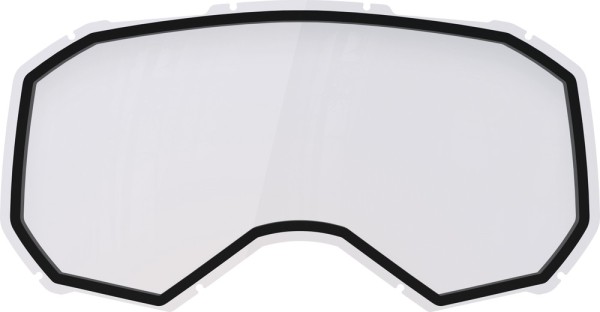 ABUS Buteo Fahrradhelm Ersatzglas clear