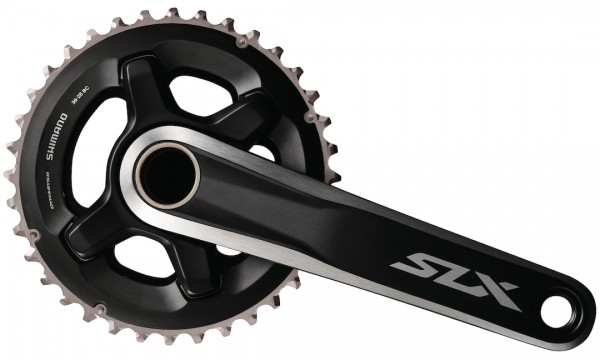 SHIMANO Kettenradgarnitur SLX FCM7000 Hollow. II schwarz | 34 x 24 Zähne