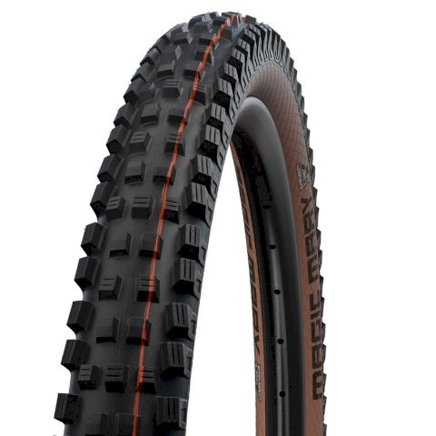 SCHWALBE Fahrradreifen Magic Mary ADDIX HS 447 29 Zoll | ETRTO: 62-622 | Falt | SnakeSkin | Bronze S